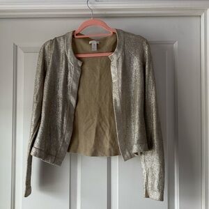 Chico’s sparkly jacket gently used